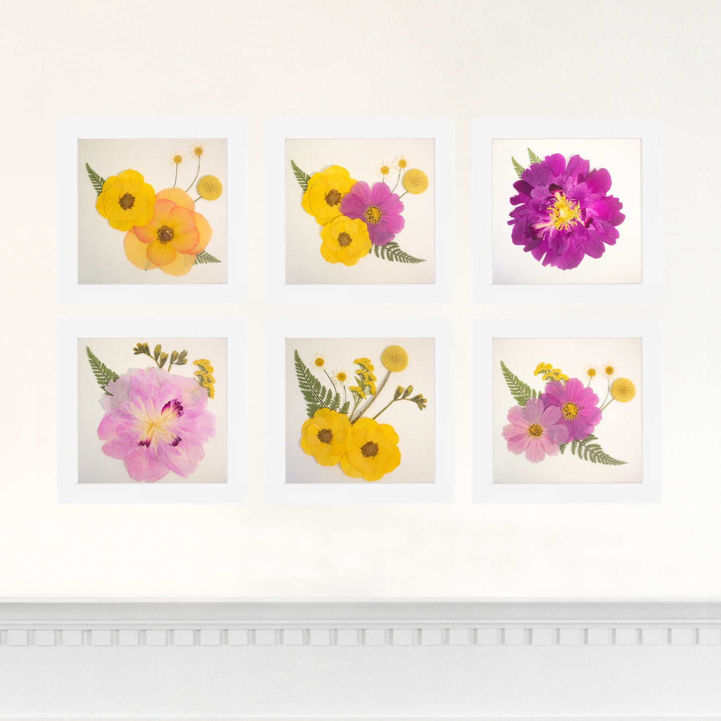 Set of 6 6x6 Frames